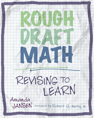 Routledge Rough Draft Math: Revising to Learn paperback book with colorful cover, focused on math revision and learning strategies.