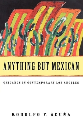 Anything But Mexican Paperback Verso