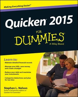 Quicken 2015 For Dummies Paperback For Dummies