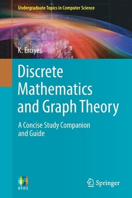 Paperback of Discrete Mathematics and Graph Theory study guide by Springer, showing the book cover with title and author details.