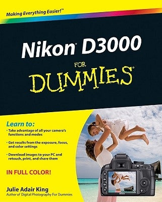 Nikon D3000 For Dummies Paperback For Dummies