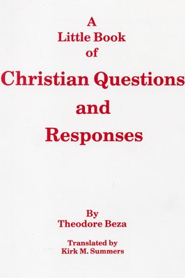 A Little Book of Christian Questions and Responses Paperback Pickwick Publications