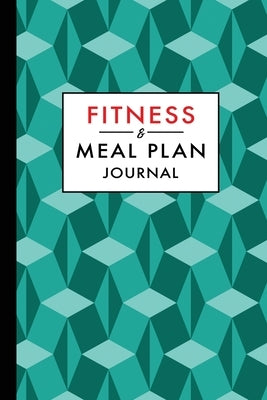 Fitness and Meal Plan Journal: 12-Week Daily Workout and Food Planner Notebook by Print, Leopard