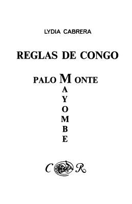 Reglas de Congo/ Palo Monte Mayombe Paperback Ediciones Universal