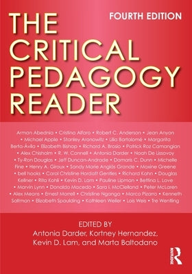 The Critical Pedagogy Reader Paperback Routledge