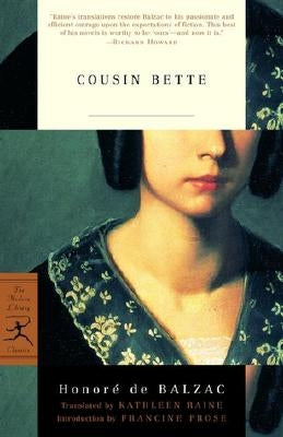 Cousin Bette Modern Library