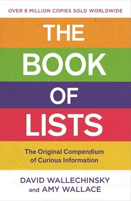 The Book of Lists: The Original Compendium of Curious Information Paperback Canongate Books