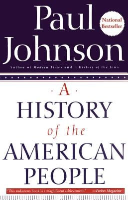 A History of the American People Paperback Harper Perennial