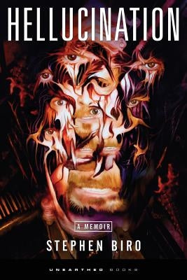 Cover of the HELLUCINATION paperback novel by Createspace Independent Publishing Platform featuring abstract artwork and bold title text.