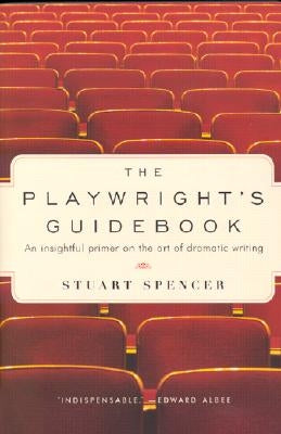 Paperback of The Playwright's Guidebook by Farrar, Straus and Giroux, featuring the book cover with title and author details.