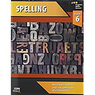 Core Skills Spelling Workbook Grade 6 Paperback Steck Vaughn School Supply