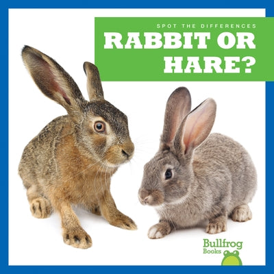 Rabbit or Hare? Paperback Bullfrog Books