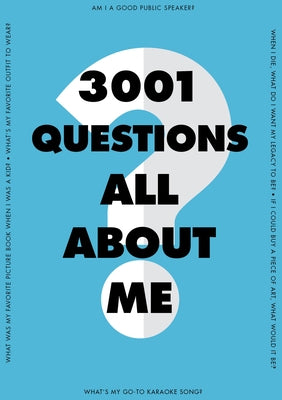 3,001 Questions All about Me: Volume 1 by Editors of Chartwell Books