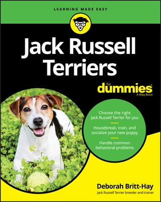 Jack Russell Terriers for Dummies Paperback For Dummies