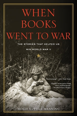 Paperback of "When Books Went to War" by Mariner Books, showing the book cover with title and author details.