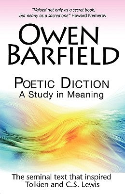 Poetic Diction: A Study in Meaning Paperback Barfield Press UK