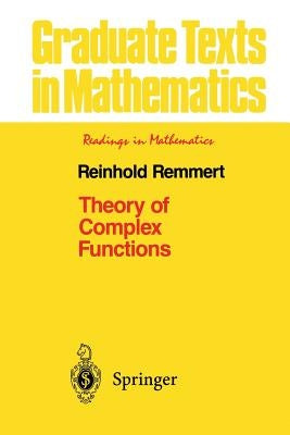 Paperback copy of "Theory of Complex Functions" by Springer, featuring the book cover with mathematical graphics.