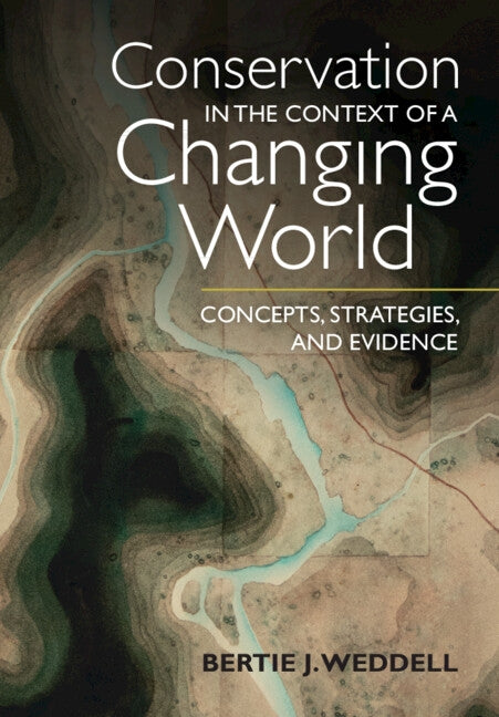 Paperback of Conservation in the Context of a Changing World by Cambridge University Press, showing the book cover with title and author details.