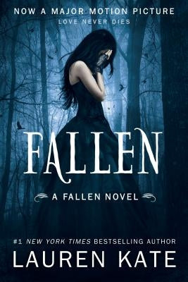 Fallen paperback book by Ember displayed with its cover visible, featuring dark and moody artwork on the front.