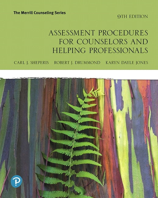 Assessment Procedures for Counselors and Helping Professionals Paperback Pearson