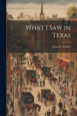 What I saw in Texas Paperback Legare Street Press