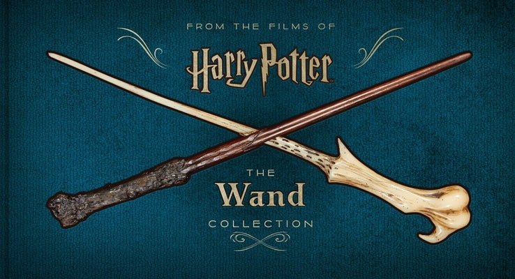 Harry Potter wand collection paperback by Insight Editions, showing a softcover book with illustrations and magical design.