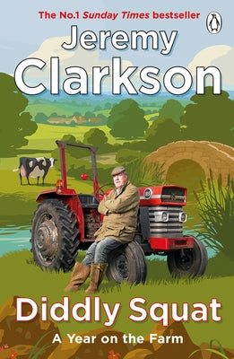 Paperback of Diddly Squat: The No 1 Sunday Times Bestseller by Penguin Group, showing the book cover with title and author details.