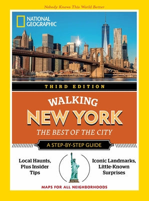 National Geographic Walking New York, 3rd Edition Paperback National Geographic Society