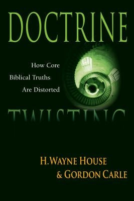 Paperback book titled "Doctrine Twisting" by IVP, showing the cover with title and author details.