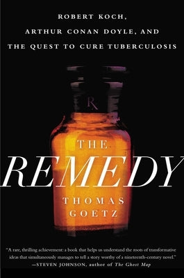 Paperback book titled "The Remedy" by Avery Publishing Group featuring a cover with historical medical illustrations and text.