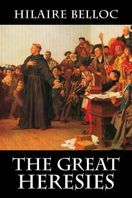 Cover image of The Great Heresies book by Cavalier Books, featuring a detailed illustration on the front cover.