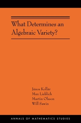 What Determines an Algebraic Variety?: (Ams-216) Paperback Princeton University Press