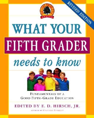 Delta "What Your Fifth Grader Needs to Know" book cover, featuring educational content for fifth-grade students.