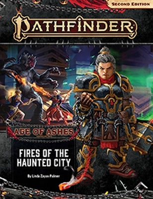 Pathfinder Adventure Path: Fires of the Haunted City book by Paizo Inc., featuring cover art of haunted city ruins and adventurers.