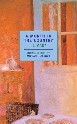 Paperback edition of "A Month in the Country" by New York Review of Books, showing the cover with title and publisher branding.