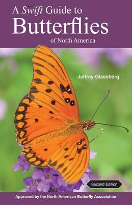 Paperback of A Swift Guide to Butterflies of North America by Princeton University Press, featuring colorful butterfly illustrations.