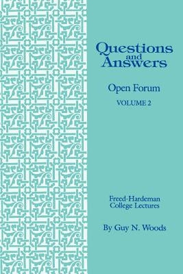 Questions & Answers: Open Forum Paperback Gospel Advocate Company