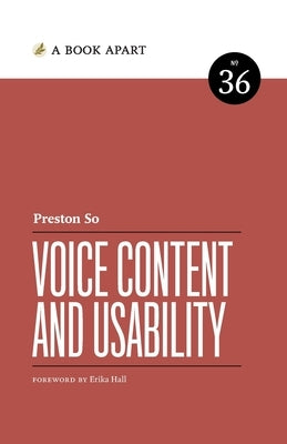 Voice Content and Usability Paperback Book Apart
