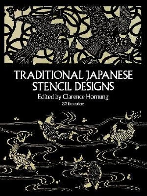 Traditional Japanese Stencil Designs Paperback Dover Publications