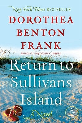 Cover of "Return to Sullivans Island" novel by William Morrow & Company featuring a scenic island landscape.