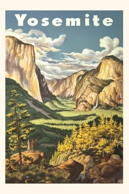Vintage Journal Trevel Poster for Yosemite National Park Paperback Found Image Press