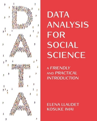 Paperback book titled "Data Analysis for Social Science: A Friendly and Practical Introduction" by Princeton University Press.