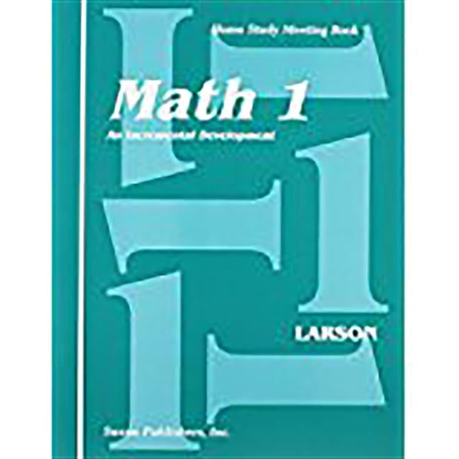 Student's Meeting Book: 1st Edition Paperback Saxon Publishers