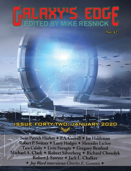 Paperback Galaxy's Edge Magazine Issue 42 January 2020 by Phoenix Pick, featuring science fiction cover art and magazine layout.