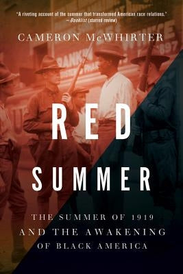 Cover image of "Red Summer" book by St. Martin's Griffin, featuring a vibrant design reflecting the 1919 summer and Black America's awakening.