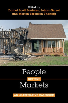 Paperback of People Before Markets: An Alternative Casebook by Cambridge University Press, showing the book cover with title and author details.