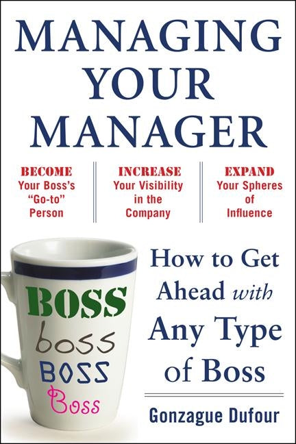 Paperback book titled "Managing Your Manager" by McGraw-Hill Companies, showing its cover with title and author details.