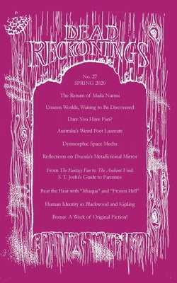 Dead Reckonings No. 27 (Spring 2020) Paperback Hippocampus Press