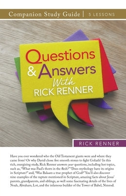 Questions and Answers With Rick Renner Study Guide Paperback Harrison House