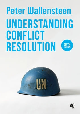 Paperback book titled "Understanding Conflict Resolution" published by Sage Publications Ltd, featuring a cover with abstract artwork.